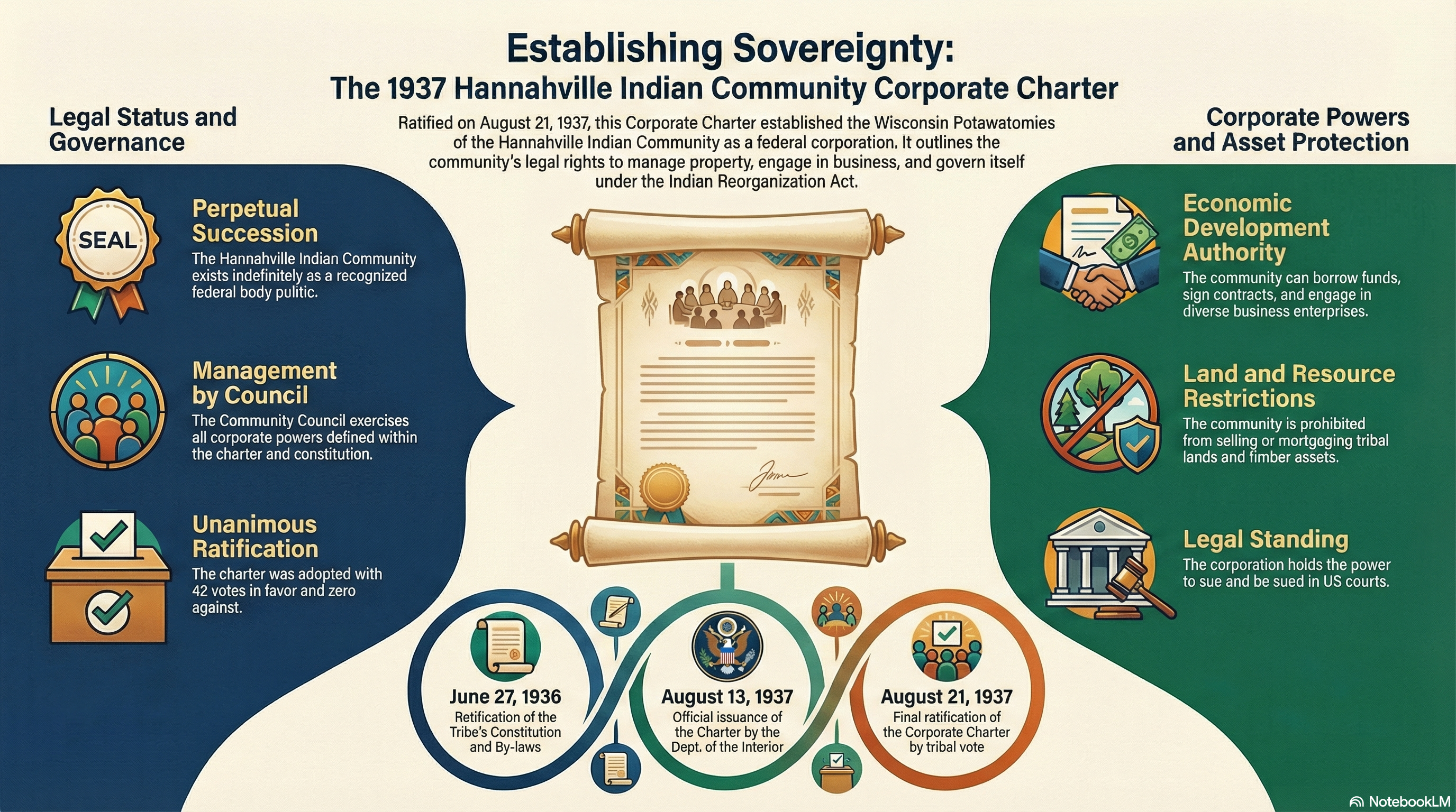 The 1937 Corporate Pivot: Truths Behind the Hannahville Indian Community’s Federal Charter